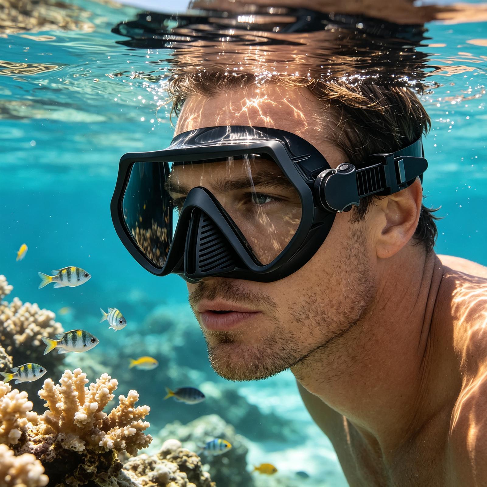 Dive Goggles Anti-Fog High Def - đánh giá và giá Goggles Swim