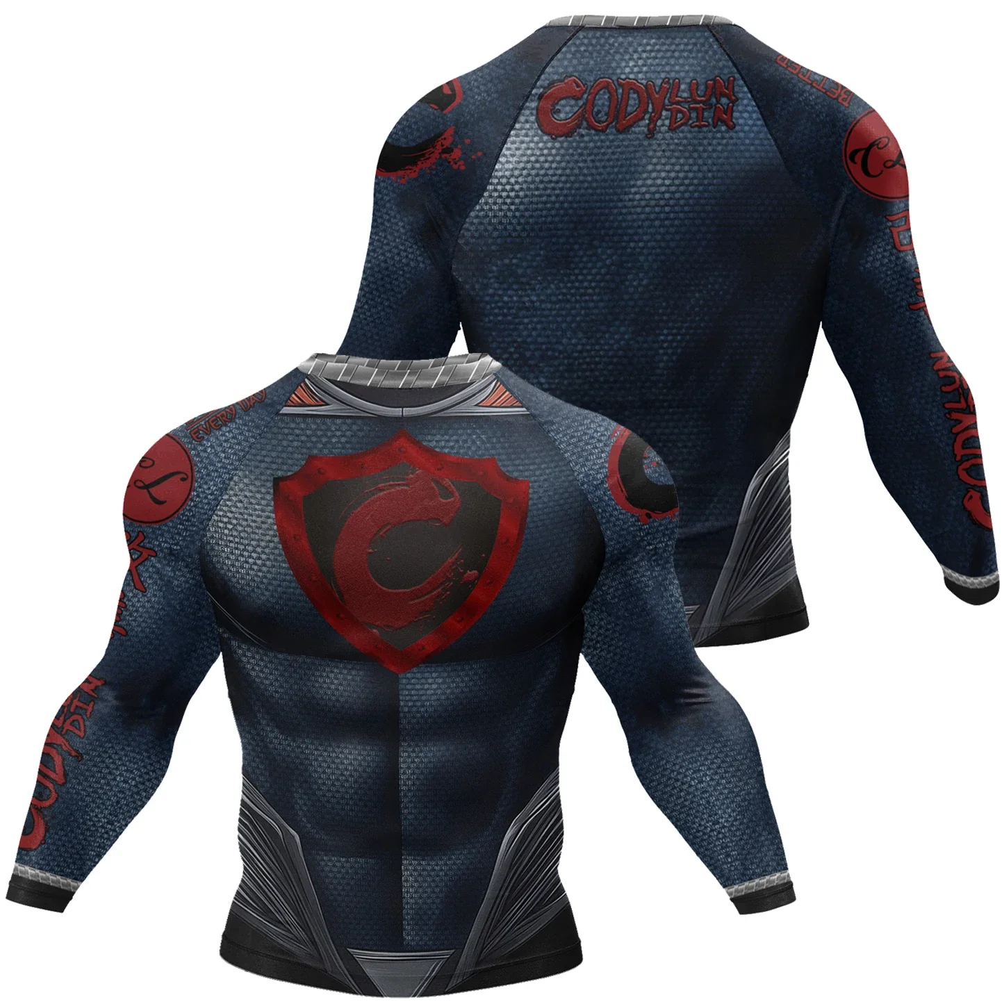 Men Cody Lundin MMA T-shirt 3D - đánh giá và giá Rash Guard